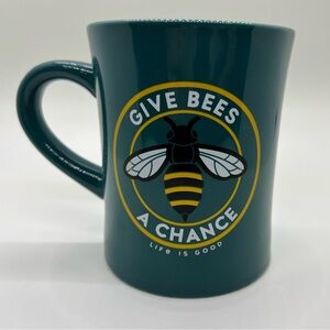 Life is Good Give Bees a Chance mug